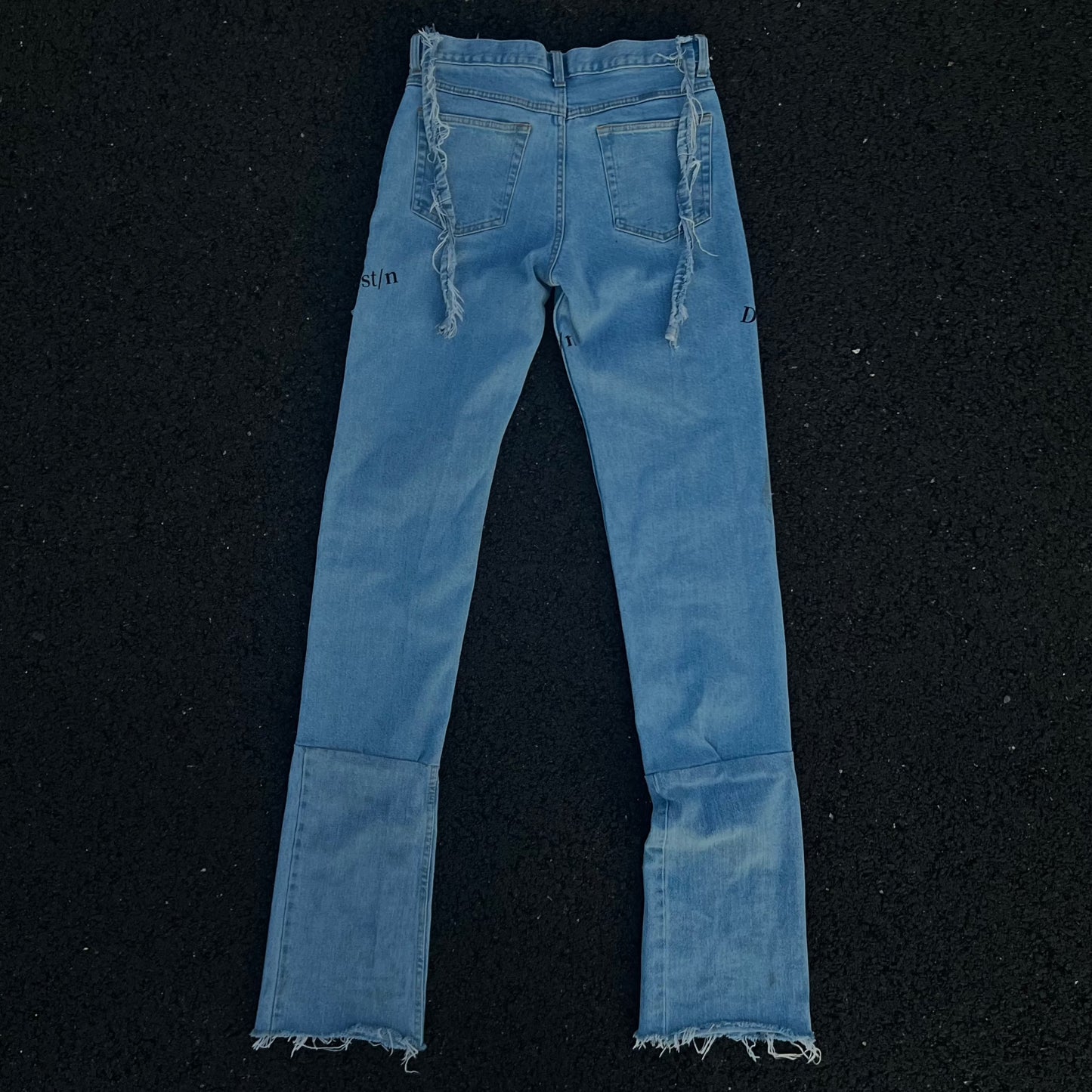 Dest/n Combo Stacked Jeans (Light Blue)